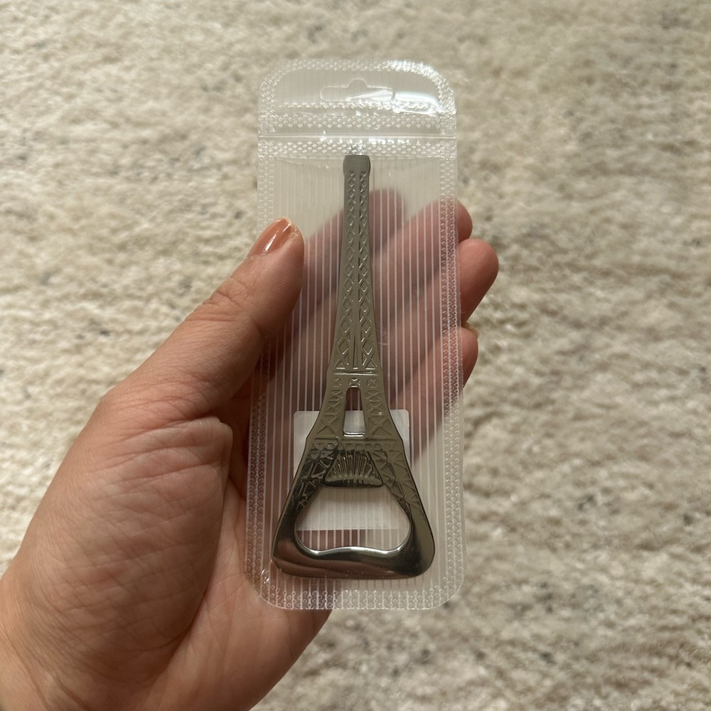 New Eiffel Tower Bottle Opener Magnet